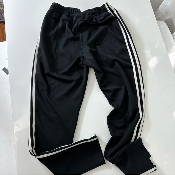 ADIDAS track Pants BLACK WHITE SPORTSWEAR JOGGERS exercise wear athletic wear S - Picture 4 of 9